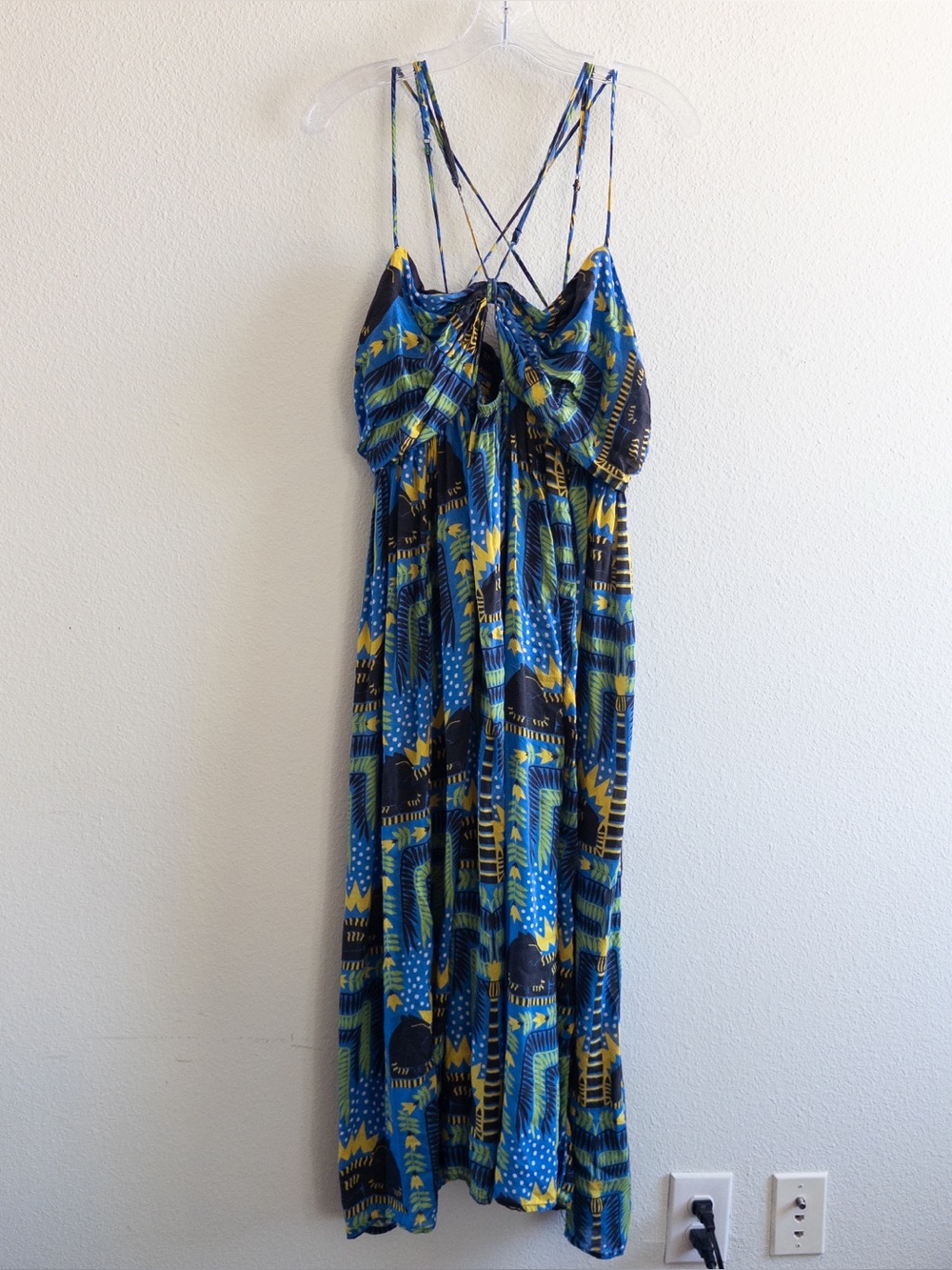 Anthropologie Incerti Strappy Bandeau Maxi Dress size 2X - Picture 2 of 6